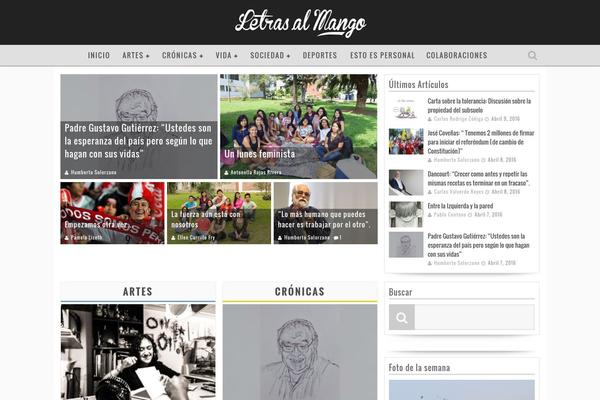 Valenti theme site design template sample