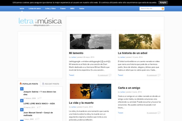 Smartblog theme site design template sample