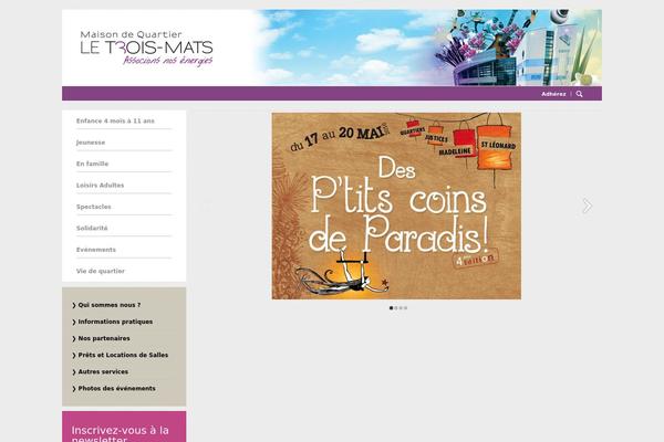 FoundationPress theme site design template sample