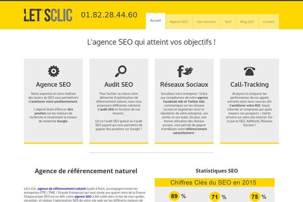 YellowProject theme site design template sample
