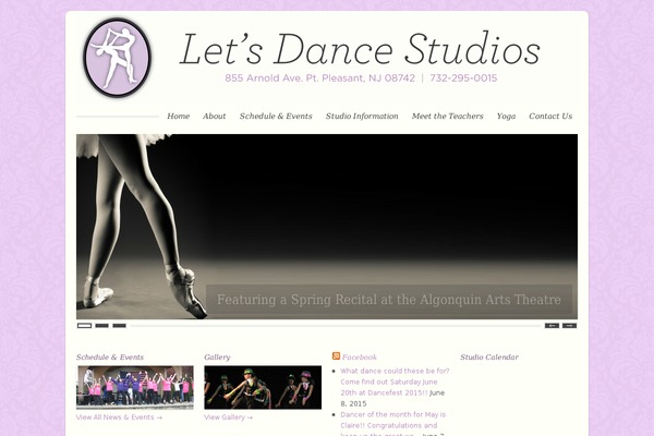 Caliber theme site design template sample