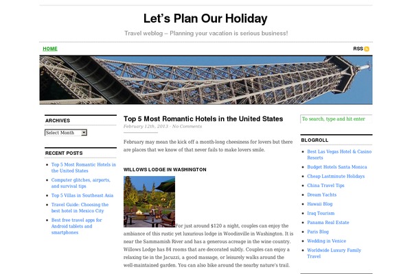 Cutline 3 Column Split theme site design template sample