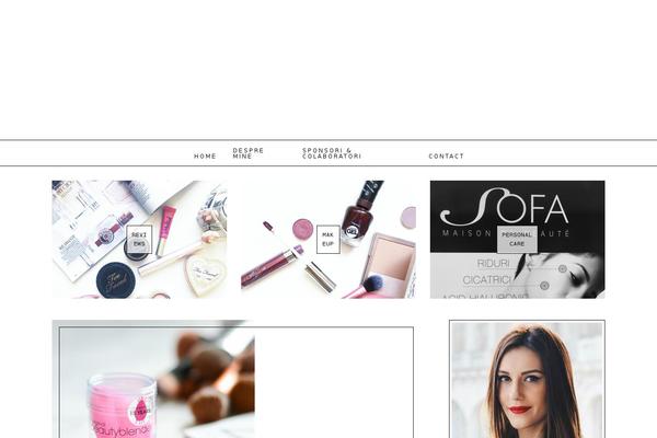 Kassandra theme site design template sample