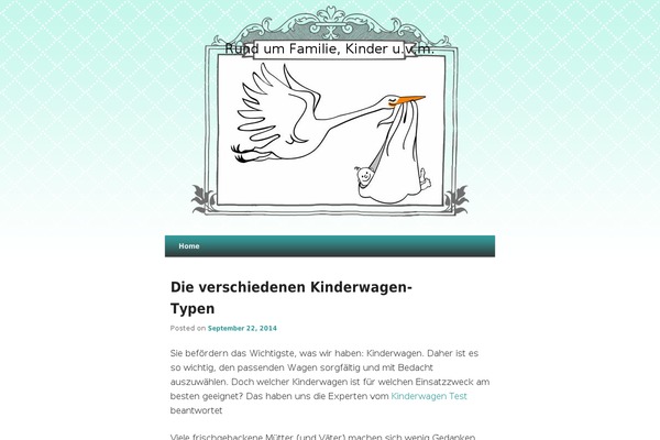 Mybaby theme site design template sample