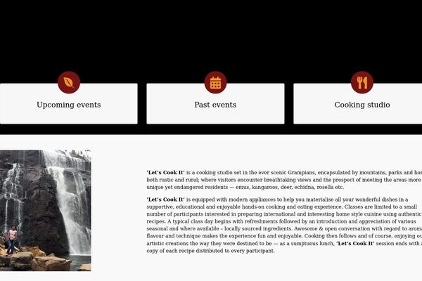 LMS theme site design template sample
