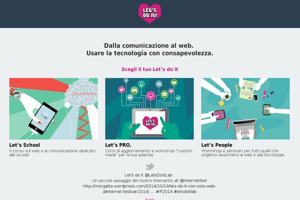 letsdoitlab.it site used Letsdoitlab