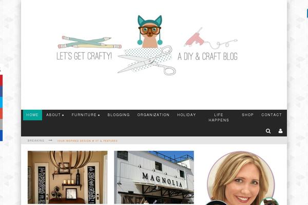 Valenti Child theme site design template sample
