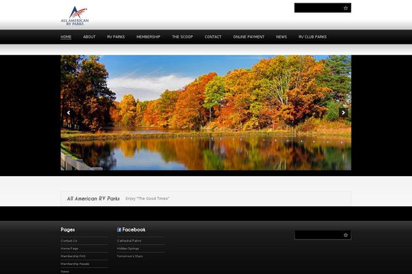 Discovery theme site design template sample
