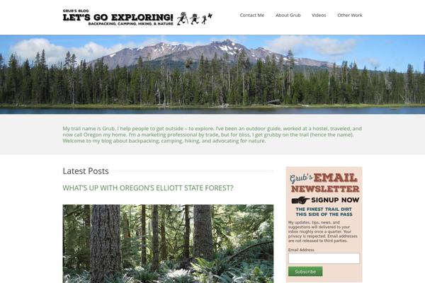 RestImpo theme site design template sample