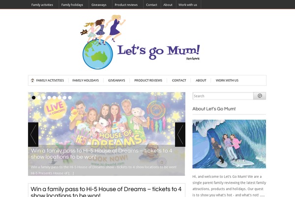 BlogsTrend theme site design template sample