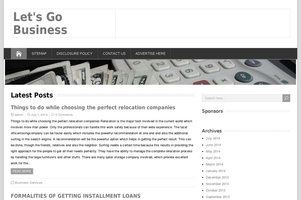 HappenStance theme site design template sample