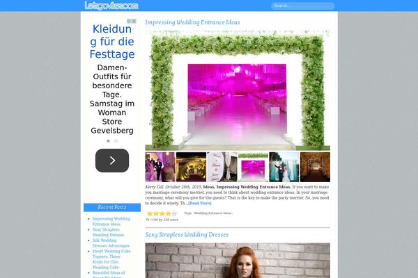 BroadNews theme site design template sample
