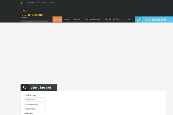 Site using Easy-real-estate plugin