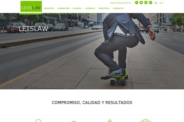 Quadric theme site design template sample