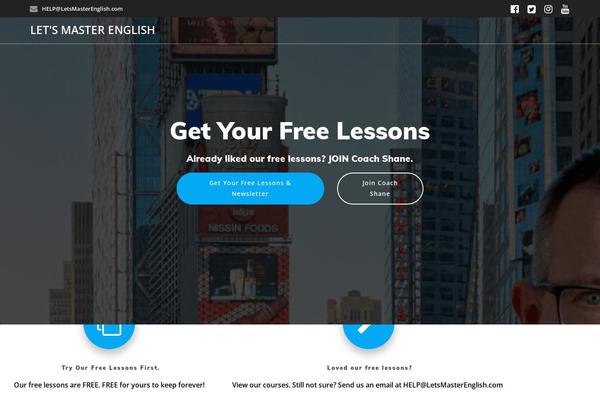 Mesmerize theme site design template sample