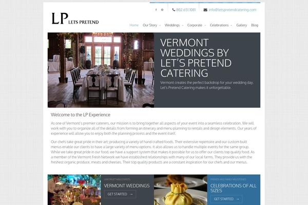Bretheon theme site design template sample