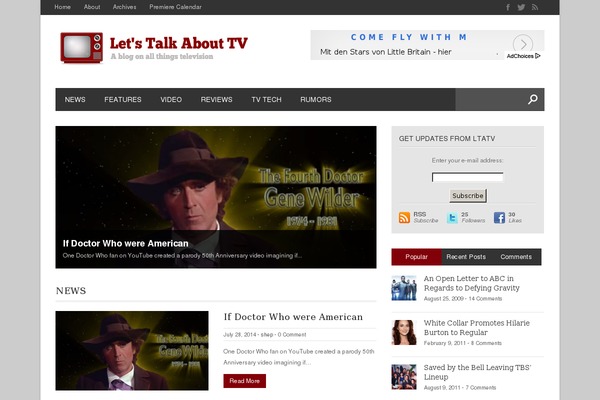 Site using Brankic Twitter Widget plugin