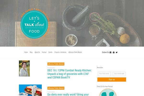 Bones theme site design template sample