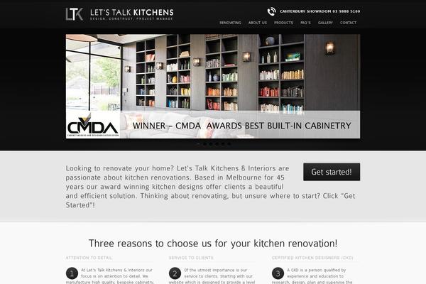 inFocus theme site design template sample