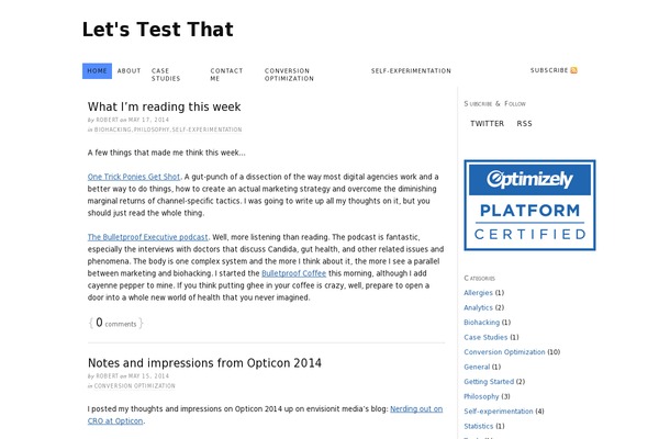 Thesis 1.6 theme site design template sample