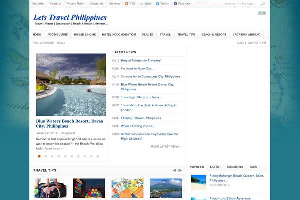 Ultra theme site design template sample