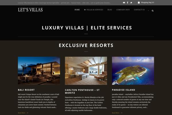 Theluxury-v1-00 theme site design template sample