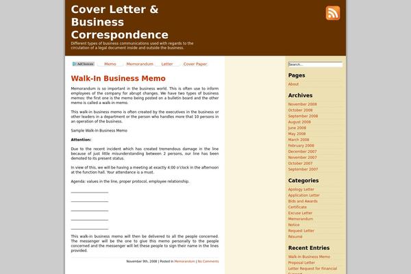Prosense theme site design template sample
