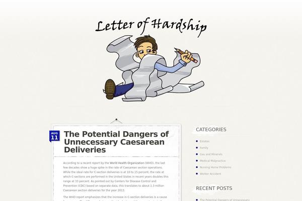 Personalpress theme site design template sample