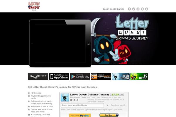 Grizzly theme site design template sample
