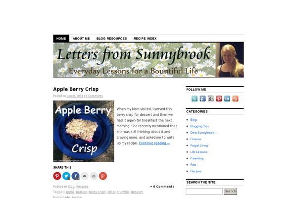 lettersfromsunnybrook.com site used Nevertheless