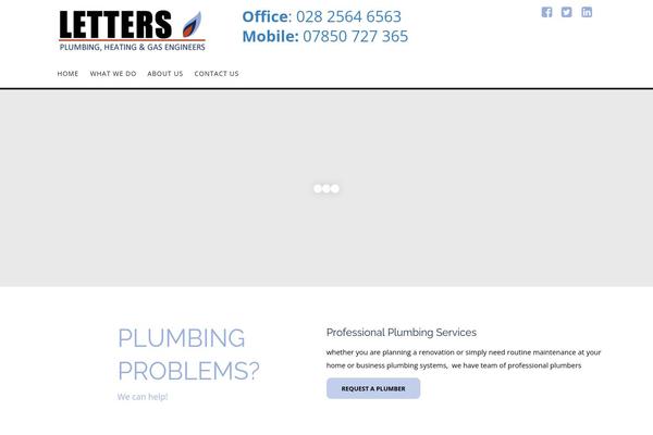 Wp_spectrum theme site design template sample