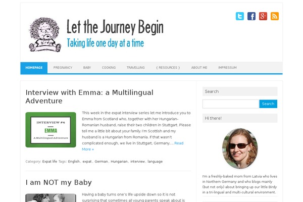 Iconic One theme site design template sample