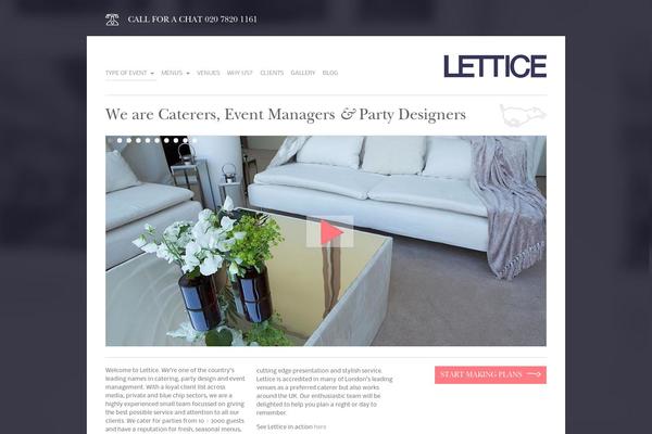 letticeparty.com site used Lettice