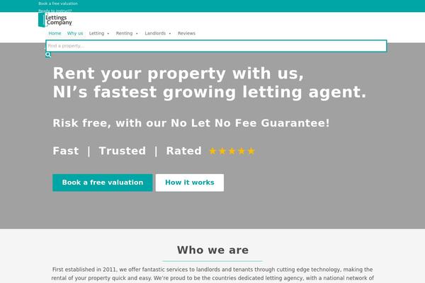 Site using Propertyhive plugin