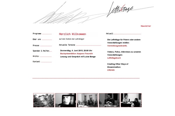 lettretage.de site used Alhena