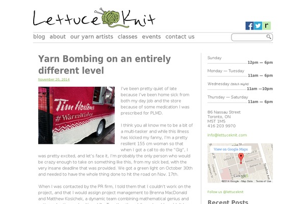 lettuceknit.com site used Lettuceknit2014