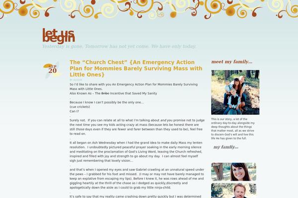Brand New Day theme site design template sample