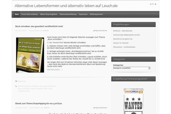 Site using InstaBuilder plugin