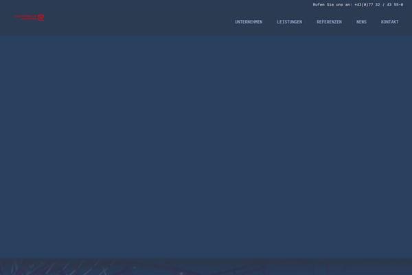 Infinite theme site design template sample