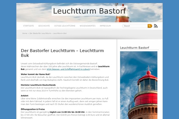 Brightpage theme site design template sample