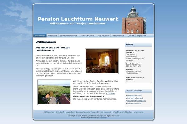 leuchtturmneuwerk.de site used Leuchtturm