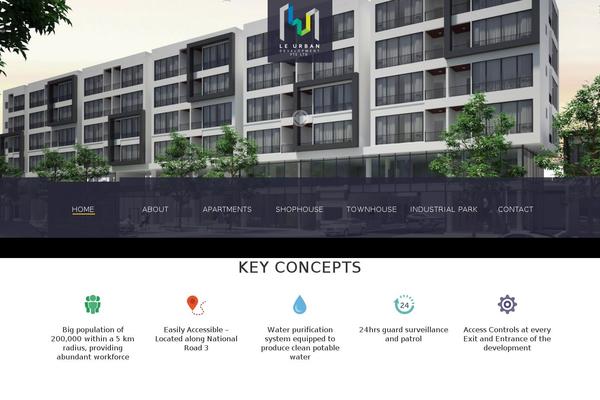 luxury-ts theme websites examples