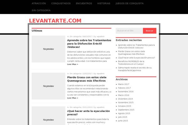 Hotnews theme site design template sample