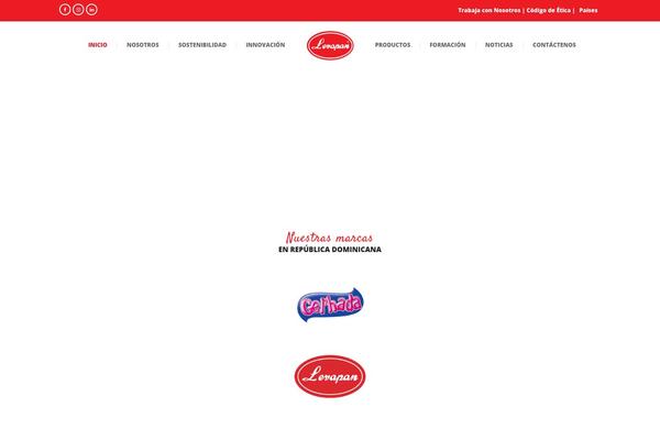 Bakery theme site design template sample