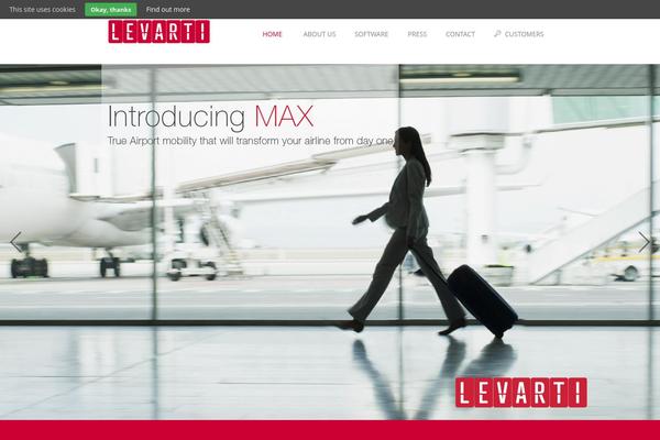 levarti.com site used Eclipse-wp
