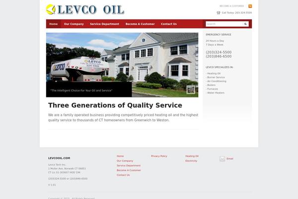 Erudito theme site design template sample