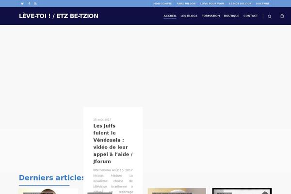 Wpserveur theme site design template sample