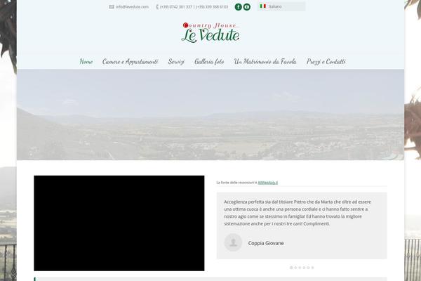 The7 theme site design template sample