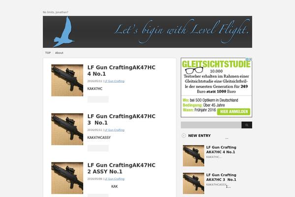 Stinger20130828 theme site design template sample