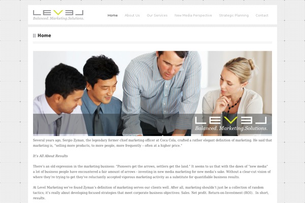 Scope theme site design template sample